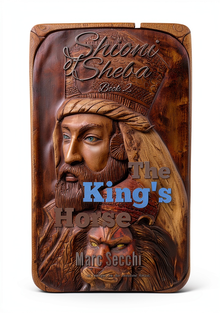 Shioni of Sheba Kindle ebook cover showing African historical themes