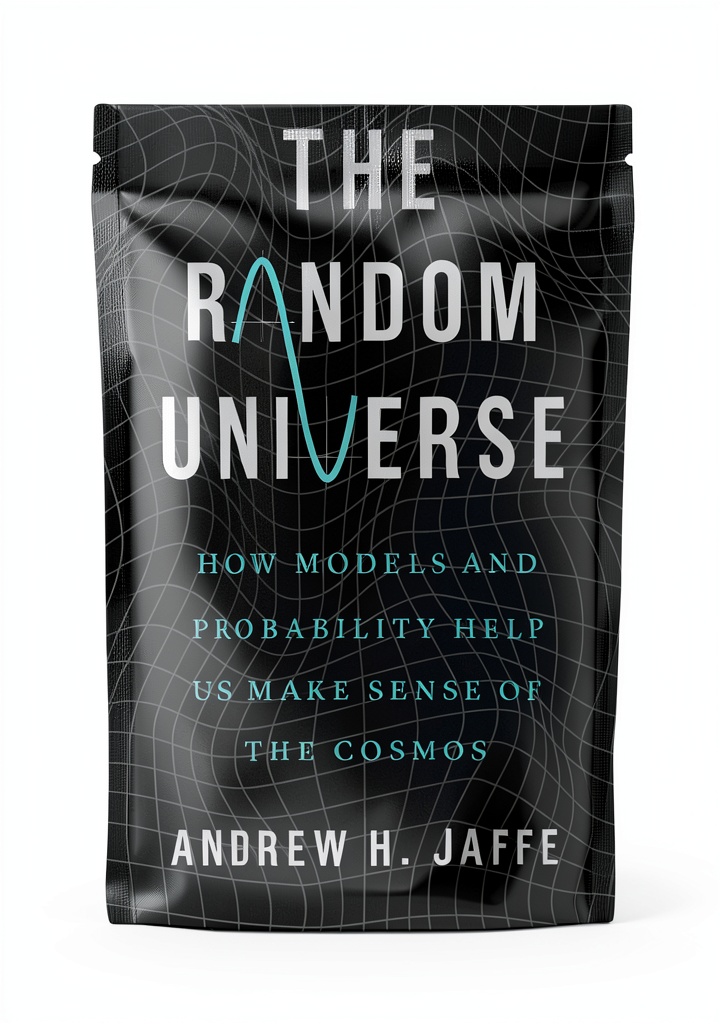 Kindle book cover showing cosmology and statistics themes