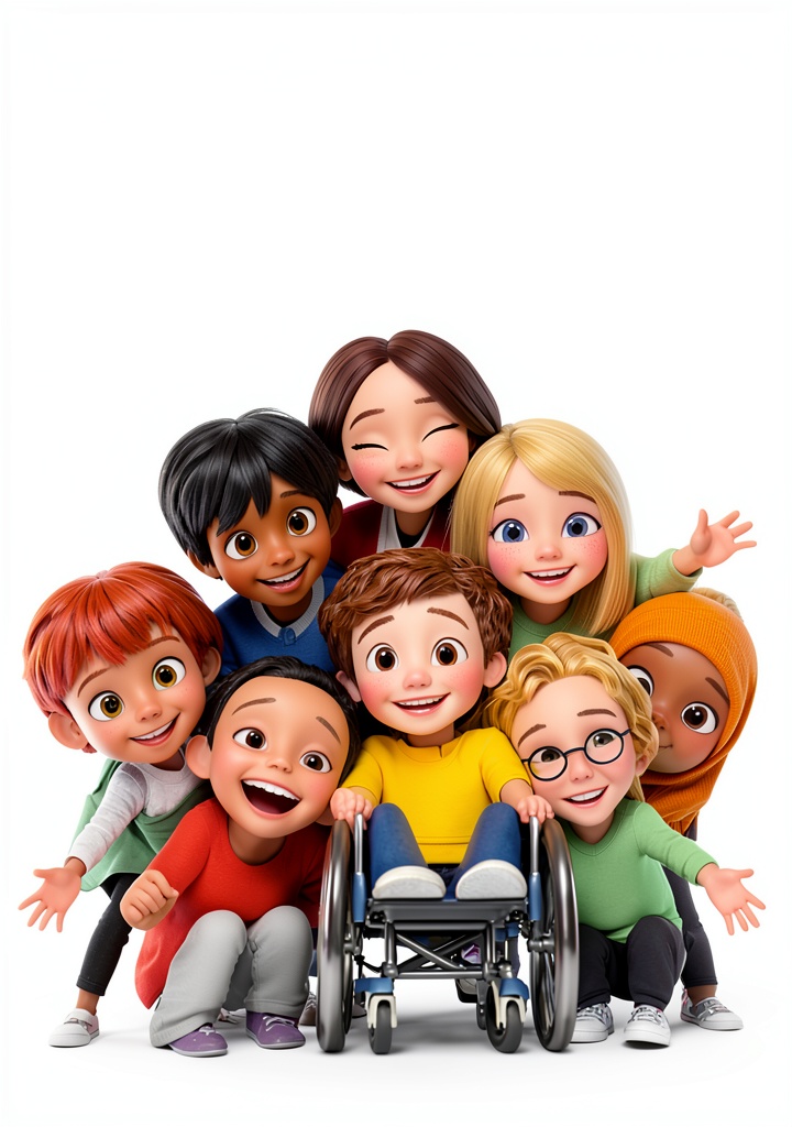 Children reading the Inspiring Stories for Children Kindle book on a tablet