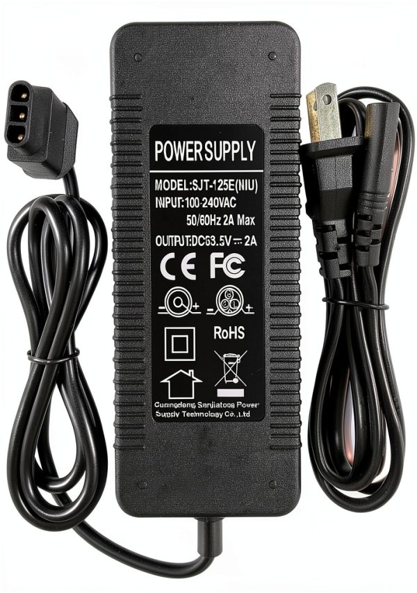 NIU Scooter Battery Charger 53.5V 2A Fast Charging-6