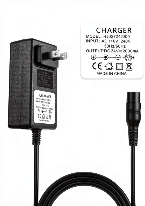 24V Scooter Charger KAVCENT Fast for Razor Bikes-2