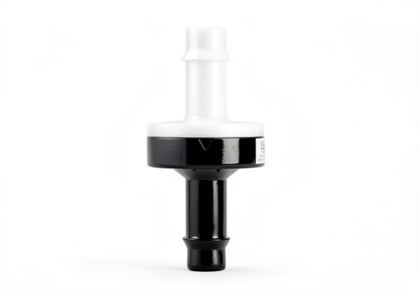 1/4" (6mm) One Way Inline Check Valve Plug-in Barb Non Return Valve ABS Plastic Water Air Systems Stop Check Valve for Liquids 6PCS-1