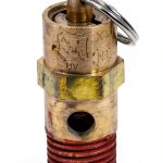 KEECAO 1/4'' Male 150 PSI NPT Brass Safety Check Valve-0