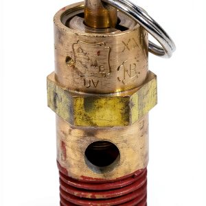KEECAO 1/4'' Male 150 PSI NPT Brass Safety Check Valve-0