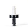 1/4" (6mm) One Way Inline Check Valve Plug-in Barb Non Return Valve ABS Plastic Water Air Systems Stop Check Valve for Liquids 6PCS-4