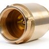 Check Valve Bzcovac 1-1/4" FNPT Lead-Free Brass One-Way Valve-8