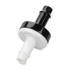 1/4" (6mm) One Way Inline Check Valve Plug-in Barb Non Return Valve ABS Plastic Water Air Systems Stop Check Valve for Liquids 6PCS-5
