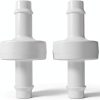 BBTUS 1/4 inch 6mm PVDF ozonator One-way Check Valve for Hot Tub Spa-0