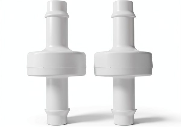 BBTUS 1/4 inch 6mm PVDF ozonator One-way Check Valve for Hot Tub Spa-0
