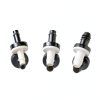 1/4" (6mm) One Way Inline Check Valve Plug-in Barb Non Return Valve ABS Plastic Water Air Systems Stop Check Valve for Liquids 6PCS-3