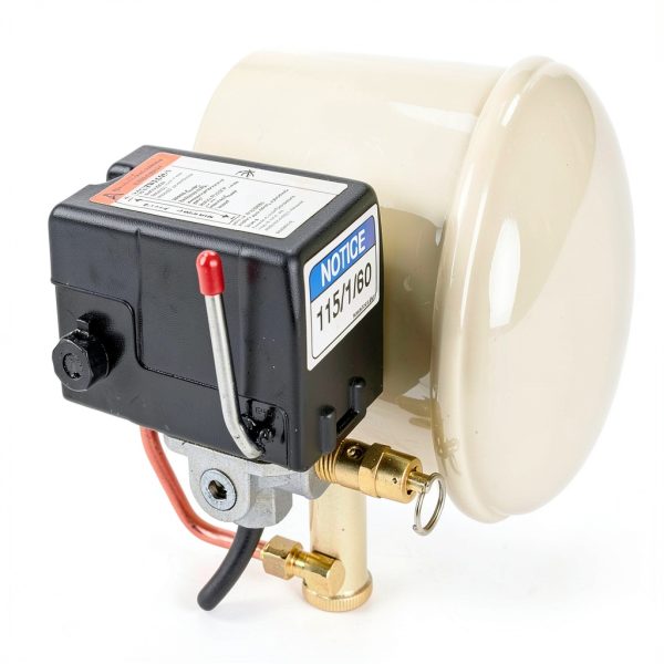 KEECAO 1/4'' Male 150 PSI NPT Brass Safety Check Valve-5