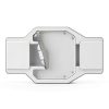 PVC Slip Swing Check Valve Geetery 2" White No Spring Backflow-1
