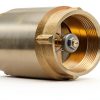 Check Valve Bzcovac 1-1/4" FNPT Lead-Free Brass One-Way Valve-7