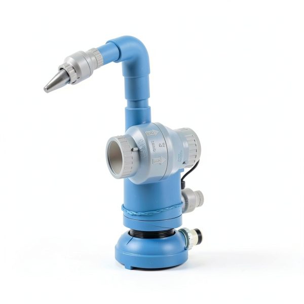 PVC Slip Swing Check Valve Geetery 2" White No Spring Backflow-5