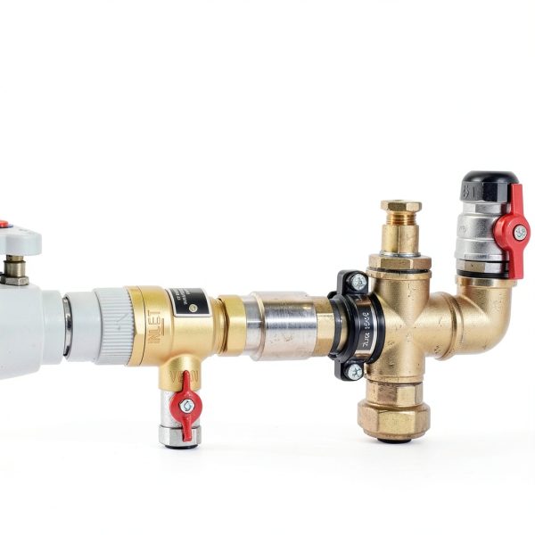 1/2" 9D-M3 Backflow Preventer Brass Dual Check Valve Pontuss 190T012-4