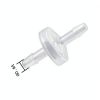 One Way Check Valve 1/8" Plastic ANPTGHT Non‑Return Hose Barb Pack of-1