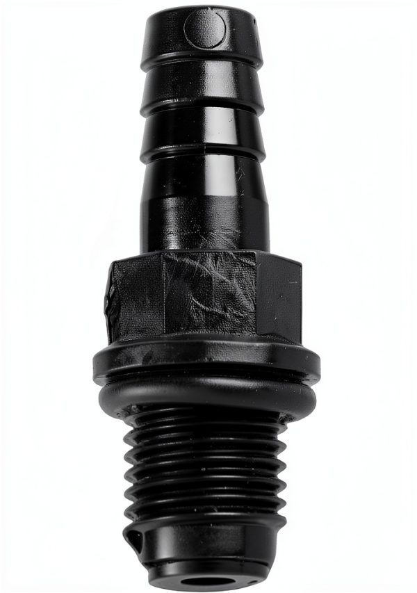 Little Giant CV-10 Check Valve 1/4" MNPT to 3/8" Barbed Black-0
