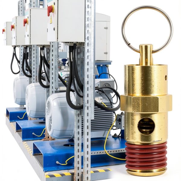 QWORK Brass Pressure Relief Valve (2 Pack) - 1/4 Inch NPT Threaded, 150 PSI Rating, Air Compressor Check Valve with Seal Thread Locks-7