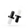 6 Pieces One Way Inline Check Valve Bulk 3/8 Inch 10 mm ABS Plug-in Check Valve Fuel Water Gas Air One-way for Liquids and Gas-5