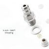 Little Giant CV-10 Check Valve 1/4" MNPT to 3/8" Barbed Black-4