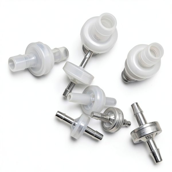 One Way Check Valve 1/8" Plastic ANPTGHT Non‑Return Hose Barb Pack of-5