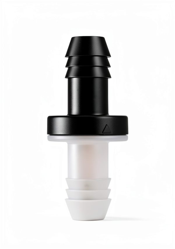 6 Pieces One Way Inline Check Valve Bulk 3/8 Inch 10 mm ABS Plug-in Check Valve Fuel Water Gas Air One-way for Liquids and Gas-3