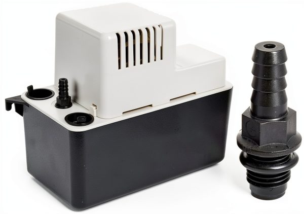 Little Giant CV-10 Check Valve 1/4" MNPT to 3/8" Barbed Black-2